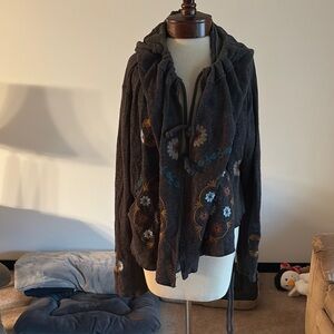 Chunky Knit Gray Cardigan